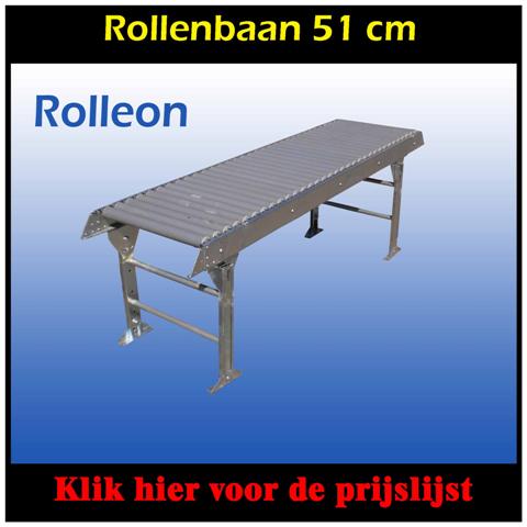 Stalen rollenbanen 51 cm